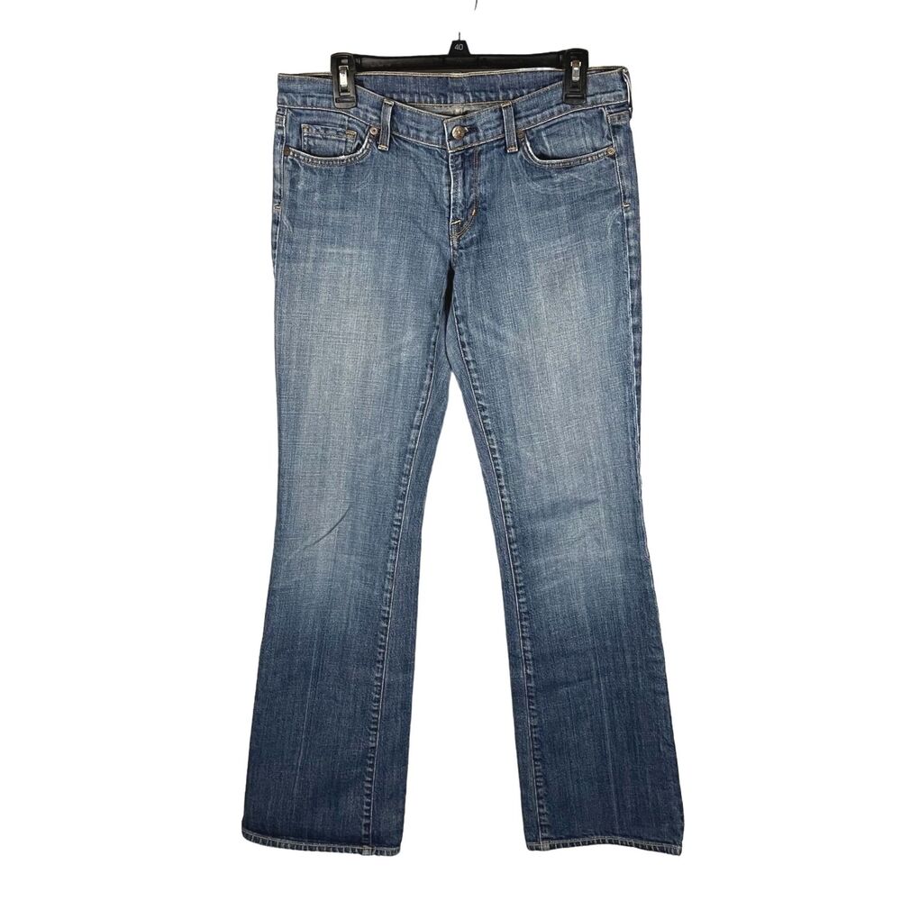 Citizens of Humanity Size 31 Kelly 001 Jean Low Rise Bootcut Stretch USA 33x32.5